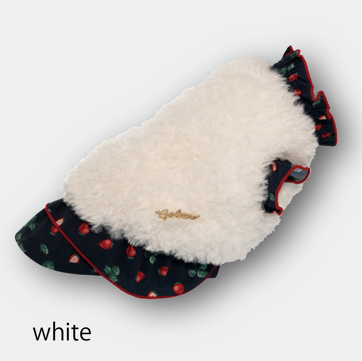 Fur knit vest